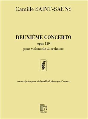 Saint-Saens Deuxieme Concerto opus 119 for Violoncello and Piano