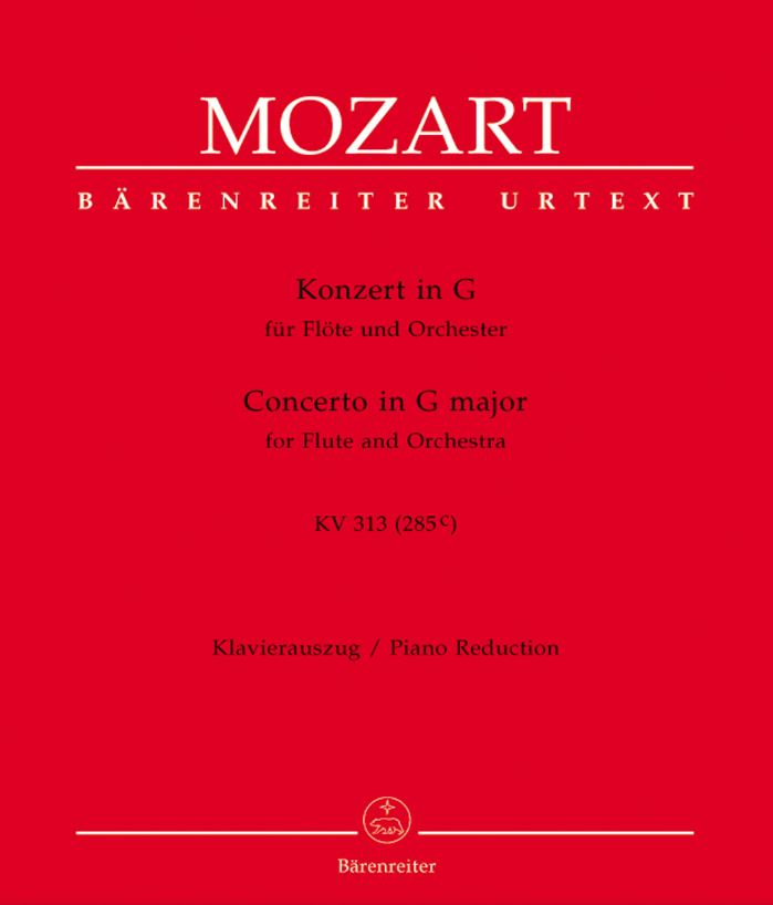 Mozart Concerto in G major for Flute and Piano KV 313 (285c)